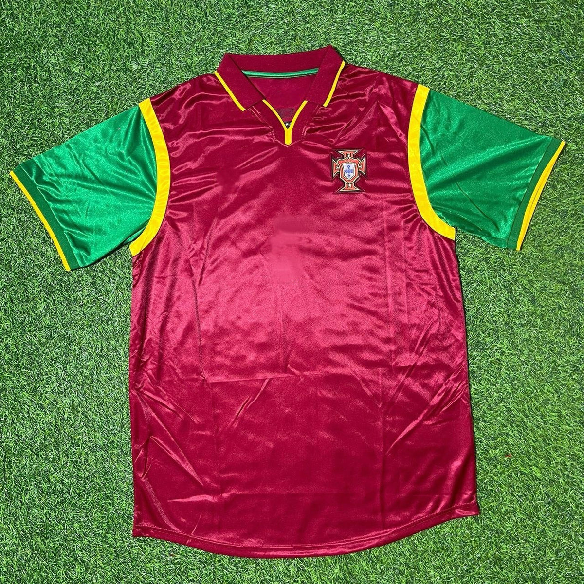 1998 Portugal World Cup Home Retro Football Jersey – Back View