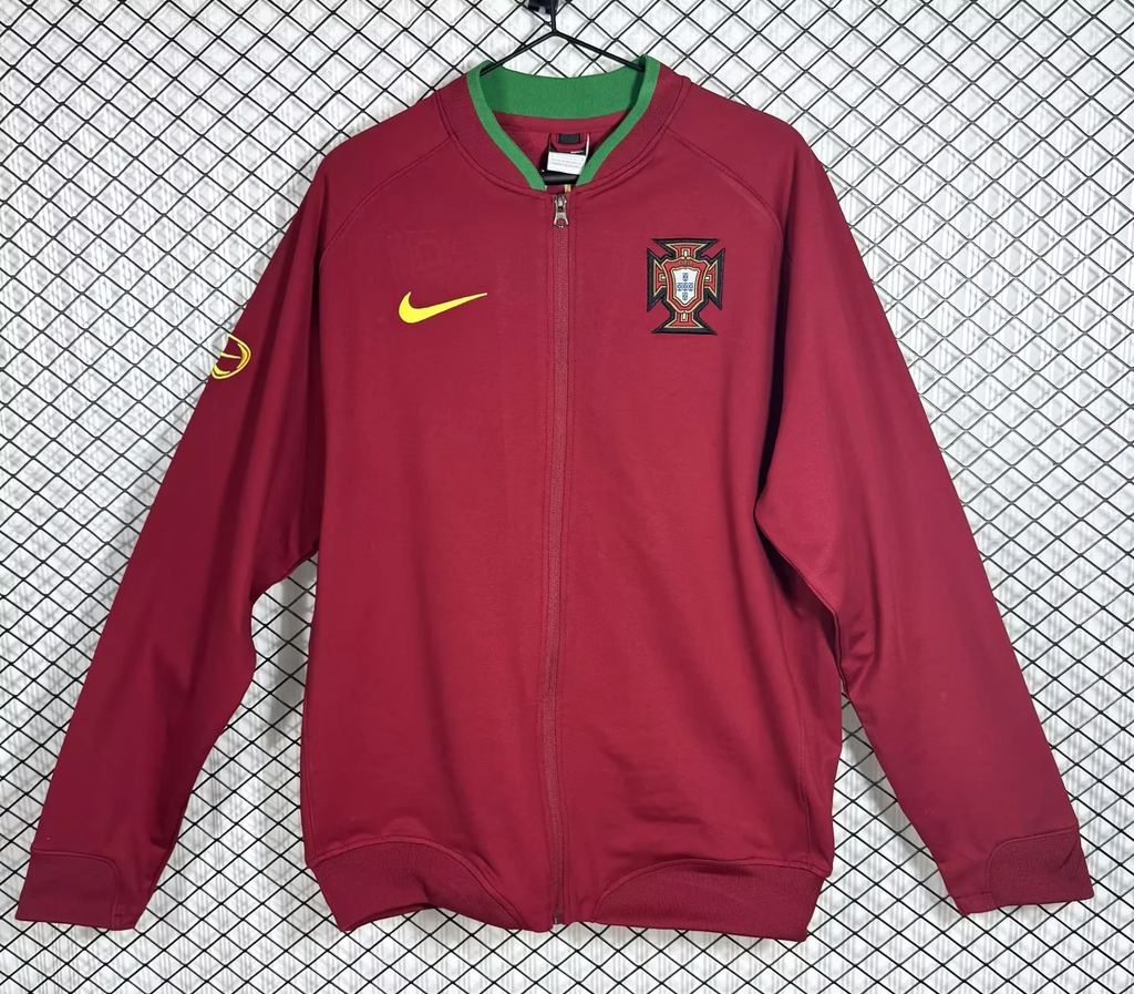 Portugal 2006 Retro Red Windbreaker Jacket – 4