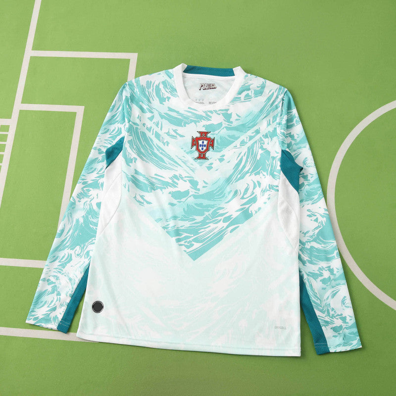 Portugal 2026 World Cup Away Long Sleeve Jersey – Back View
