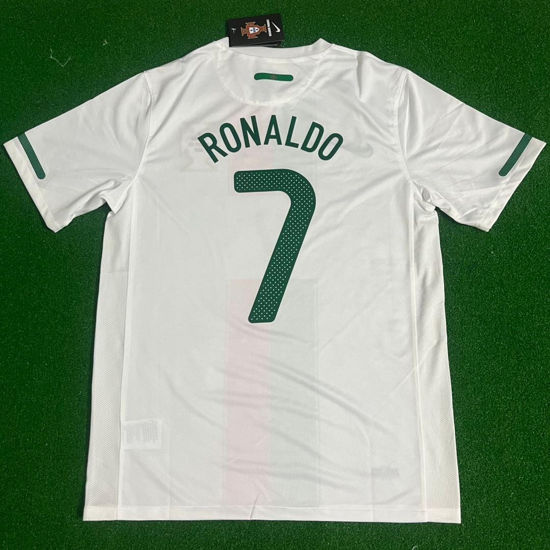 Cristiano Ronaldo Portugal 2010 World Cup Retro Jersey – Detailed View