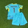 Portugal Goalkeeper Football Jersey Diogo Costa – Back View