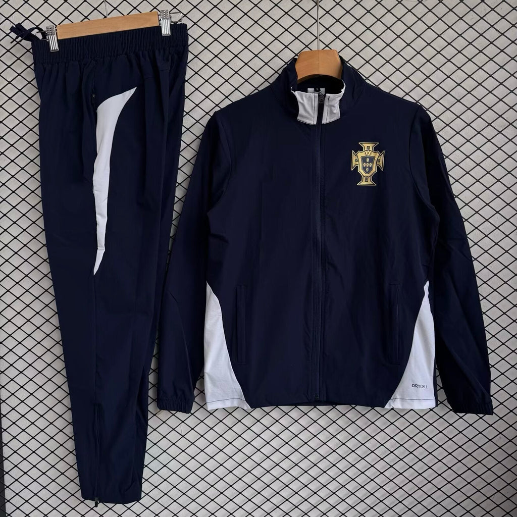 2025/26 Portugal Tracksuit Windbreaker Jacket Pants Paradise Edition – Back View