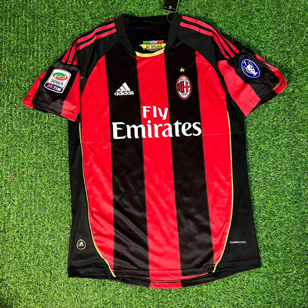 Alexandre Pato Milan 2010 2011 Retro Jersey – Front View