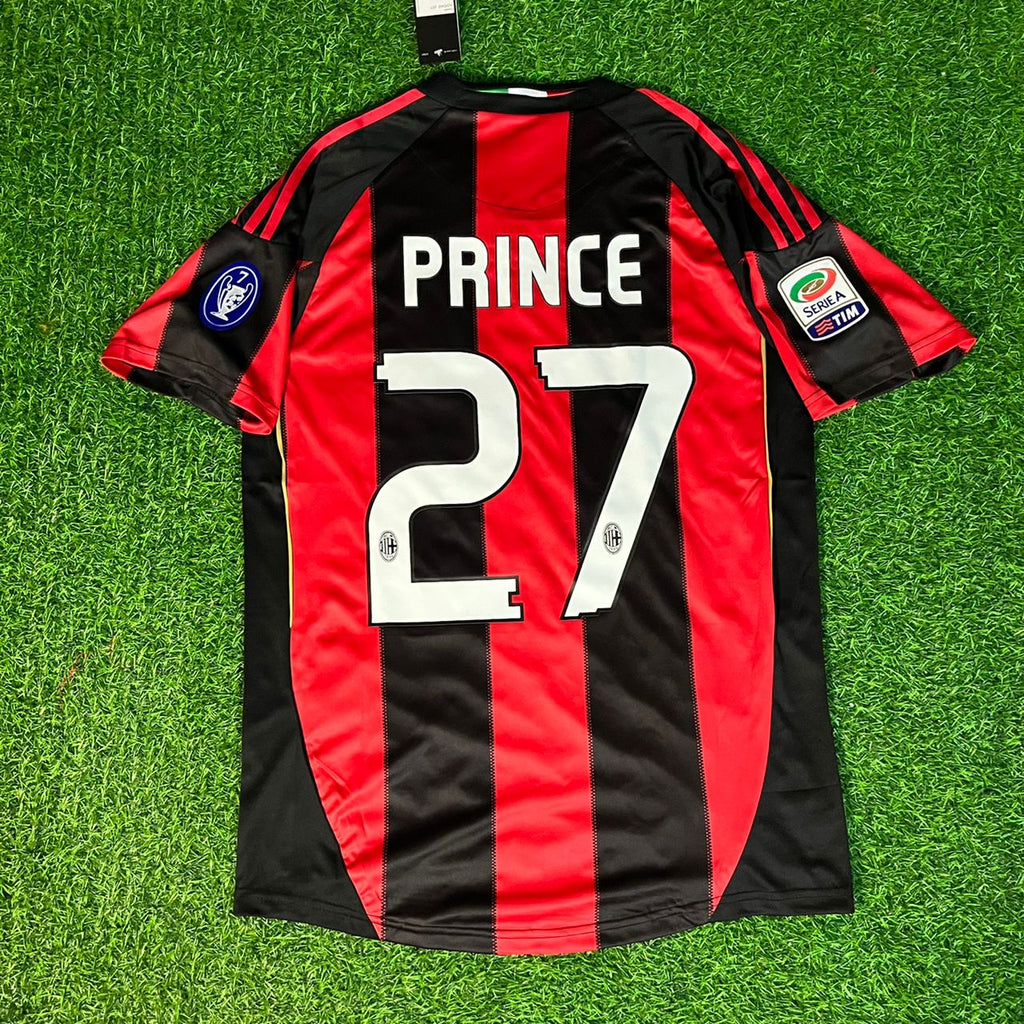 Kevin Prince Boateng Milan 2010 2011 Retro Jersey – Back View