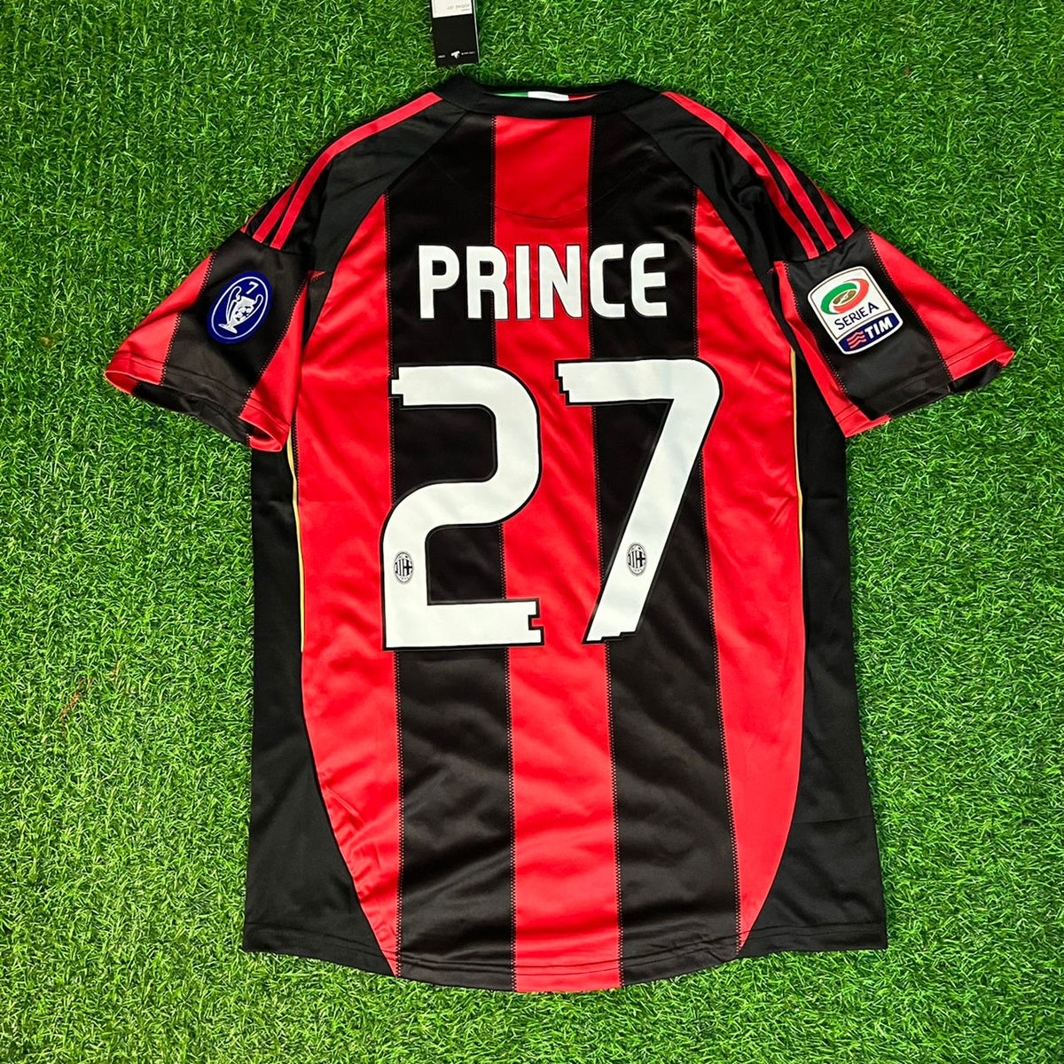 Kevin Prince Boateng Milan 2010 2011 Retro Jersey – Back View