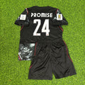Promise David Canada 2026 World Cup Black Kids Football Jersey – Back View