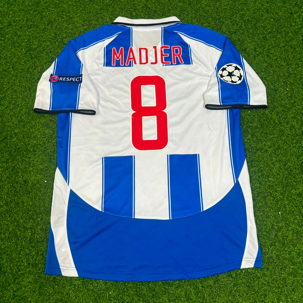 Porto Retro Football Jersey – Rabah Madjer 8- – Back View