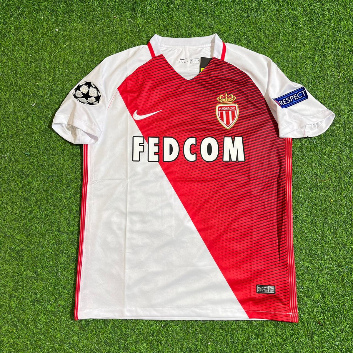 Radamel Falcao Monaco Retro Jersey – Front View