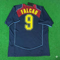 Atletico Madrid SpiderMan Retro Football Jersey – Radamel Falcao #9 – Back View