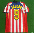 Atletico Madrid SpiderMan Retro Football Jersey – Radamel Falcao #9 – Back View