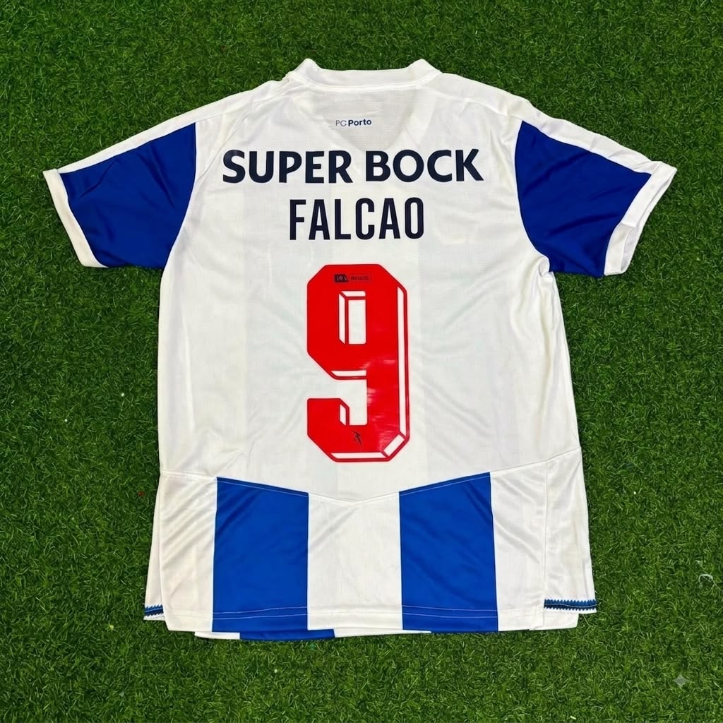 Radamel Falcao #9 - Porto Special Retro Jersey – Back View