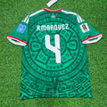 Mexico Rafael Márquez Retro Football Jersey – Back View