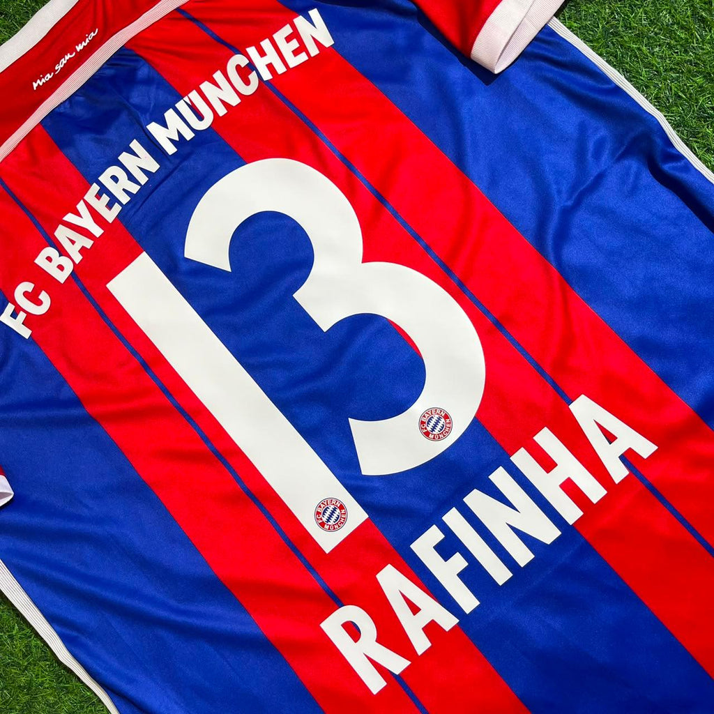 Bayern Munich 2014-2015 Kit Jersey – Rafinha 13- – Detailed View