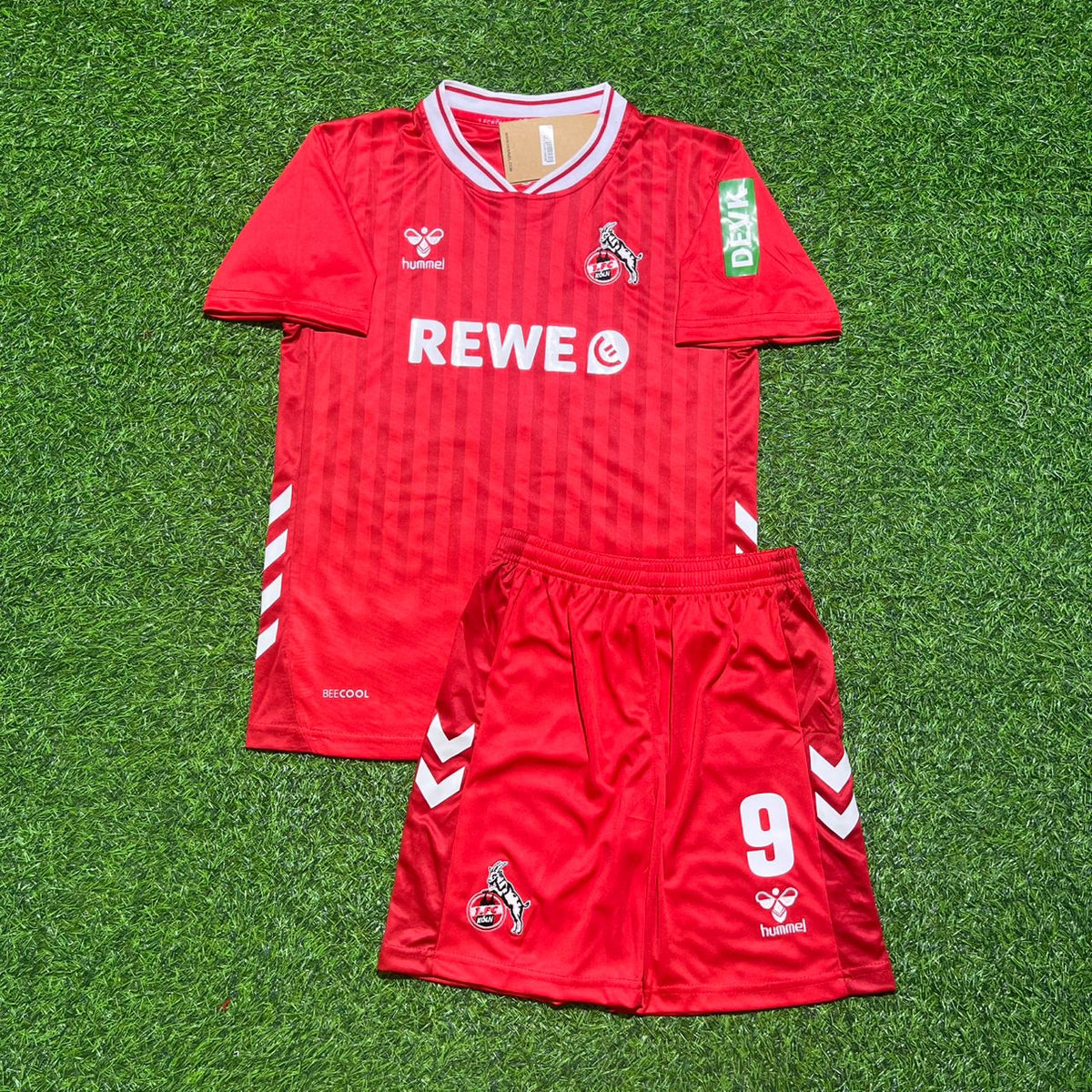 Ragnar Ache #9 1. FC Köln Home 2025-2026 Saison-Jersey – Front View