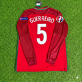 Portugal EURO 2016 Final Long Sleeve Retro Football Jersey – Raphaël Guerreiro 5- – Back View