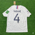 France 2018 World Cup Kit Jersey – Raphaël Varane 4- – Back View