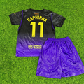 2027 Raphinha #11 Barcelona Away Kids Football Jersey – Back View