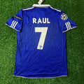 Raul Gonzalez Blanco Schalke 04 Season 2010- 11 Retro Champions League Football Jersey – Back View