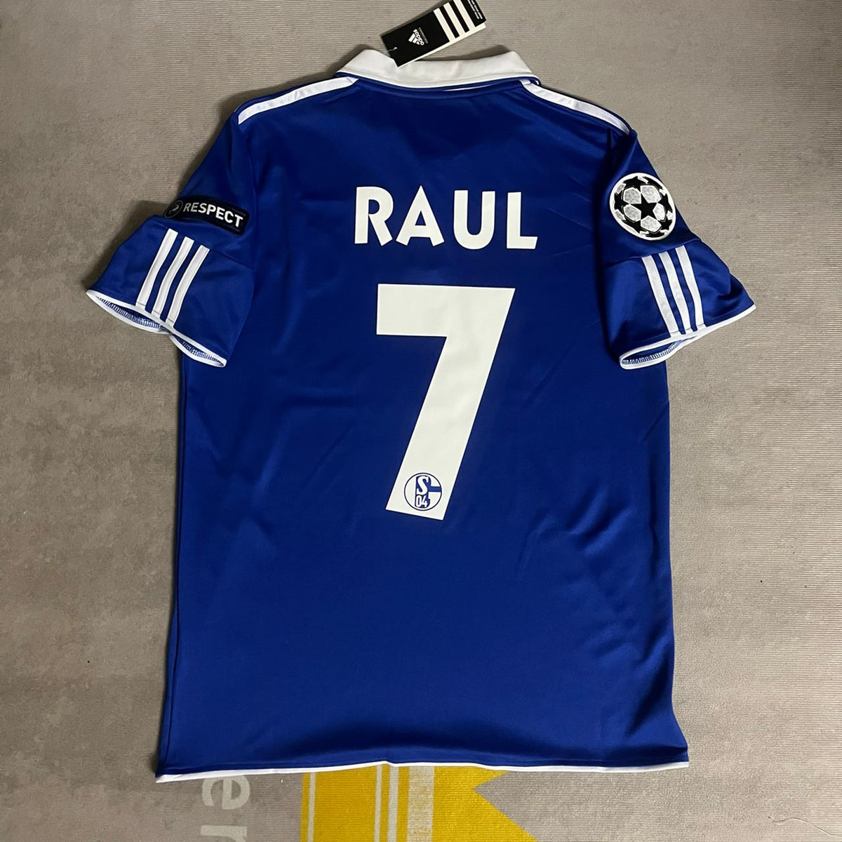 Raul Gonzalez Blanco Schalke 04 Season 2010- 11 Retro Champions League Football Jersey – 10