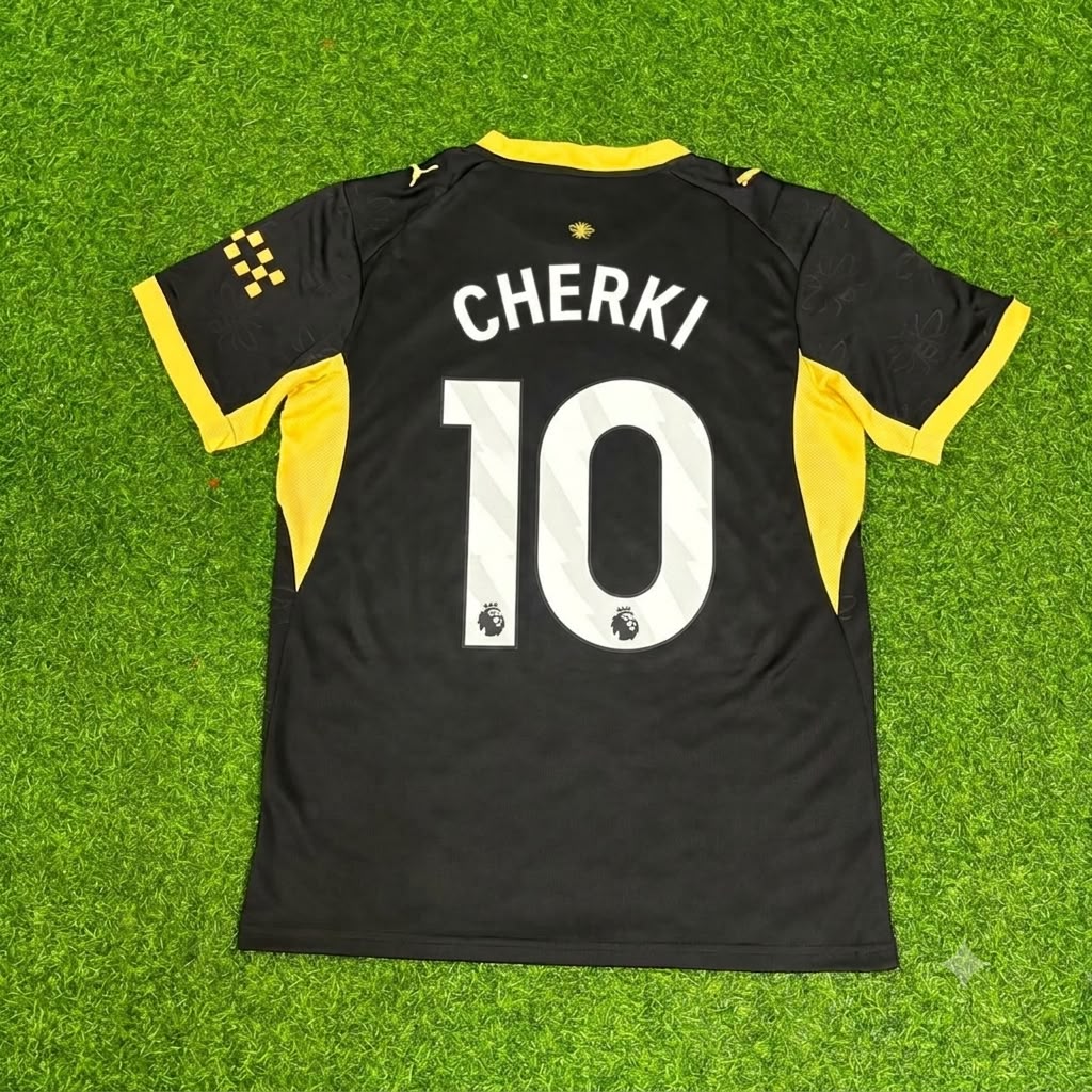 2027 Rayan Cherki 10- Manchester City Away Football Jersey – Back View
