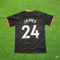Chelsea 2019/2020 Away Black Retro Football Jersey – Reece James 24- – Back View