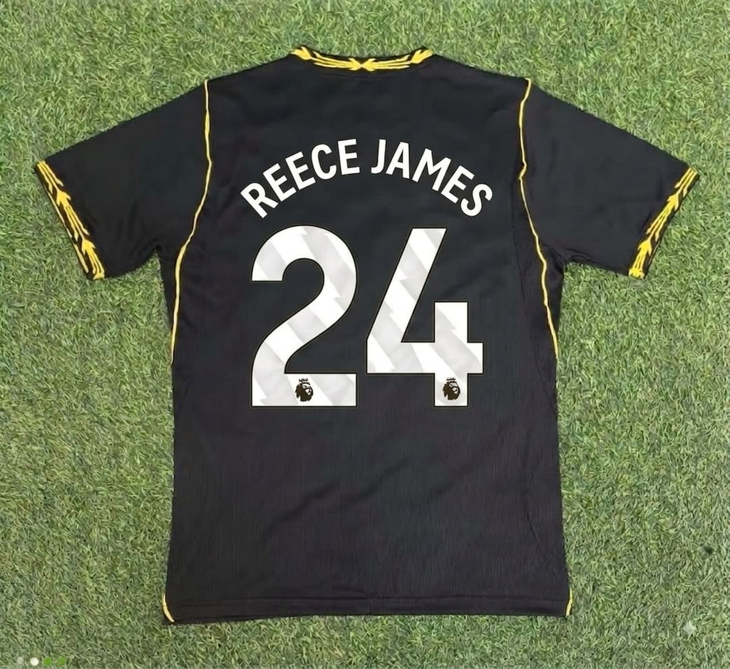 Reece James Chelsea Away 2027 New Season Football Jersey – Back View