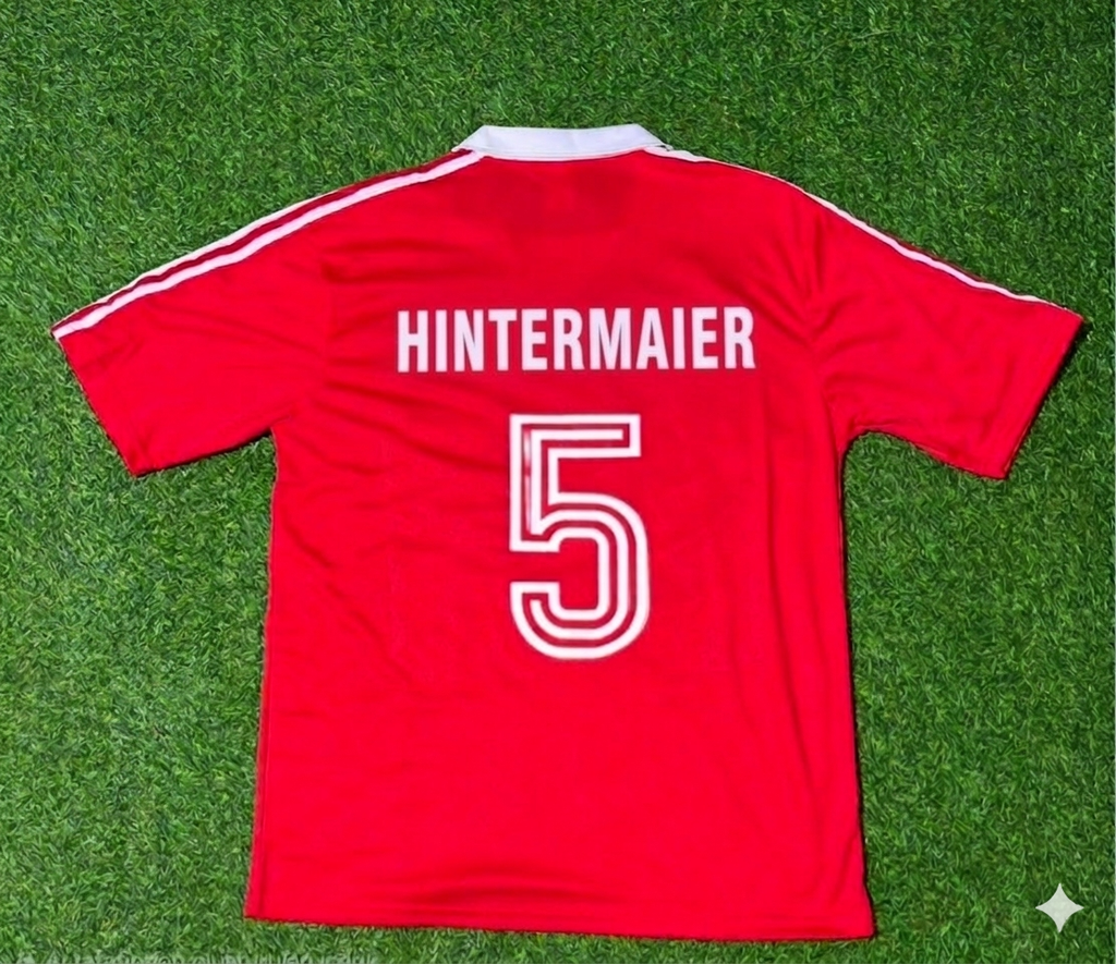 1980 Hintermaier FC Nürnberg Saison Heim Retro – Back View