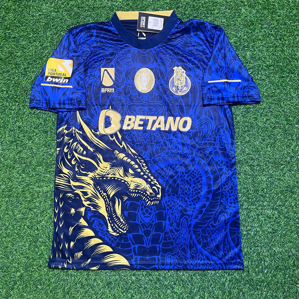 Porto Retro Football Jersey – Ricardo Carvalho FC – Front View
