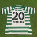 2001 Ricardo Quaresma 20 Sporting CP Lisbon 2003 Retro Football Jersey – Back View