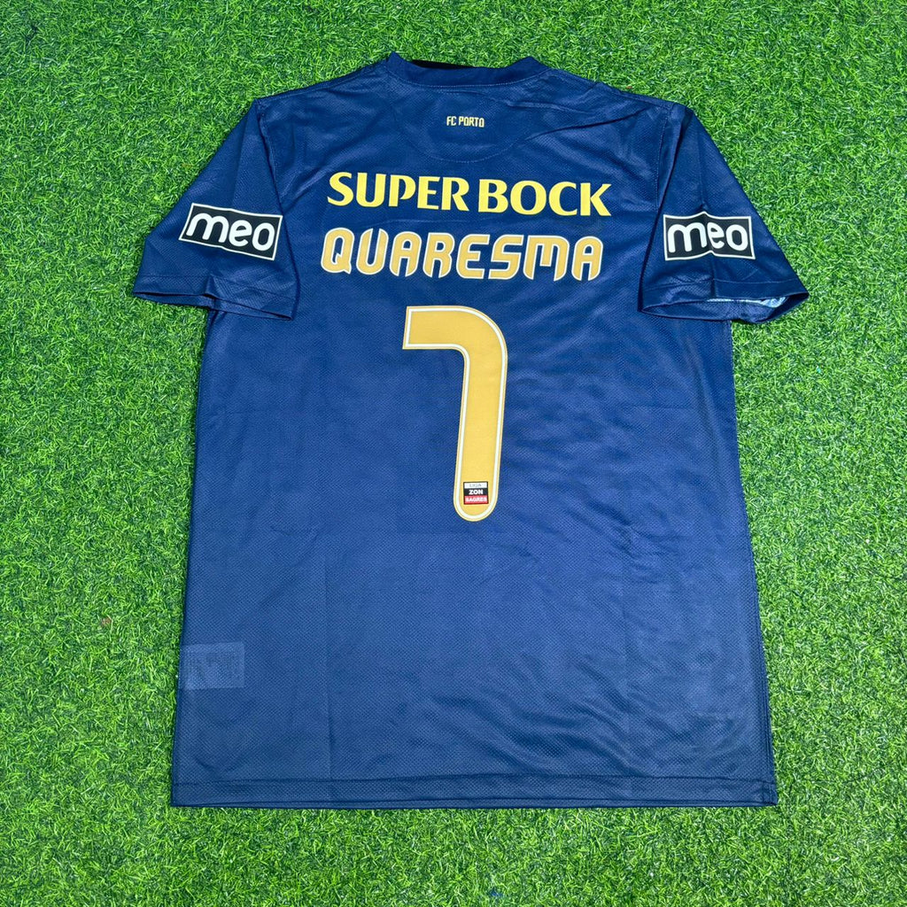 Porto Home Retro Football Jersey – Ricardo Quaresma FC – Back View