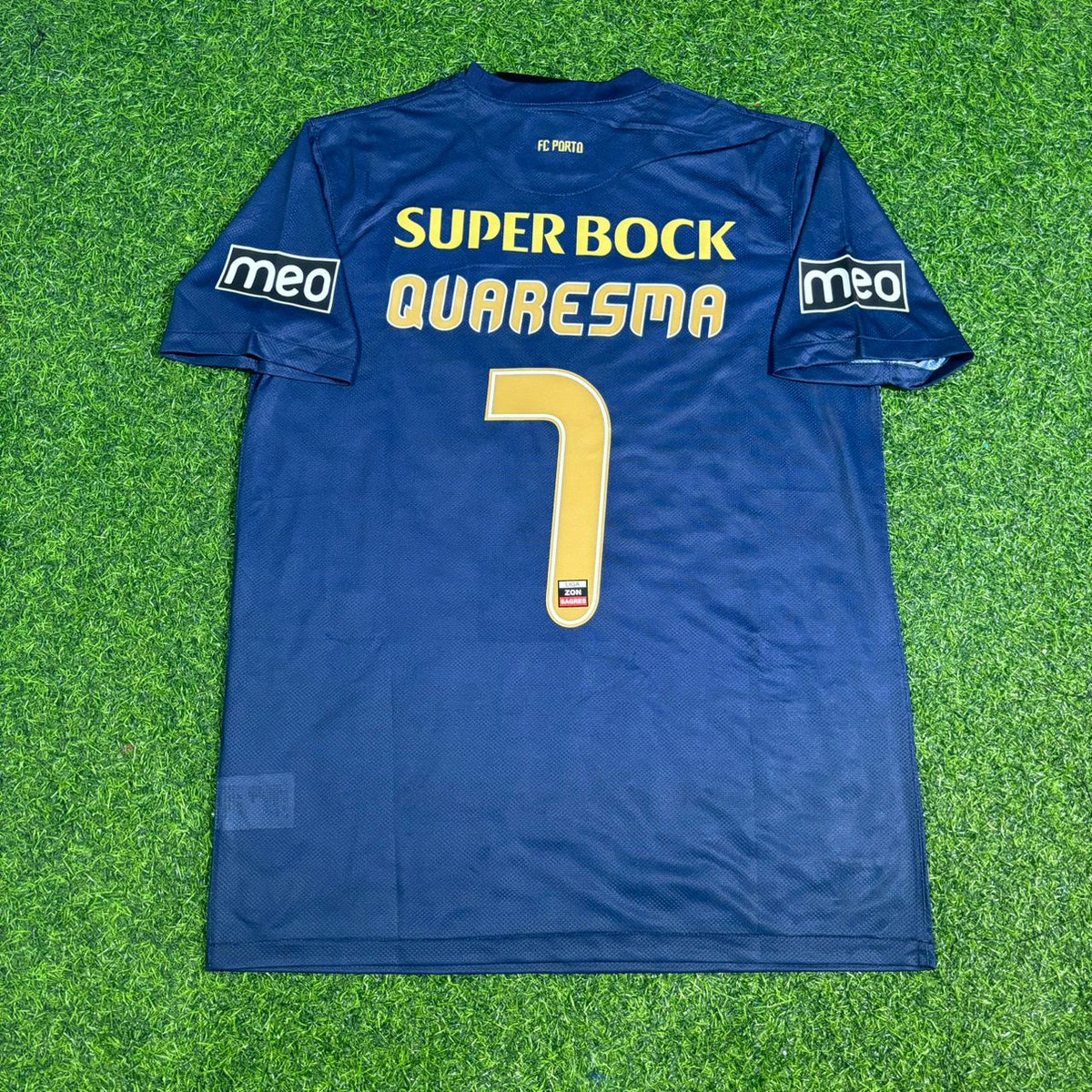 Porto Home Retro Football Jersey – Ricardo Quaresma FC – Back View