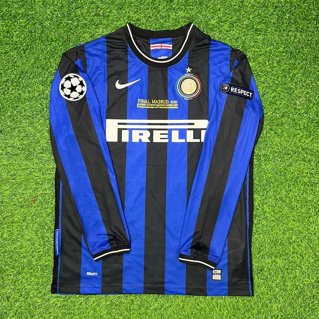 2010 Ricardo Quaresma Inter Champions League Final Football Jersey – Front View
