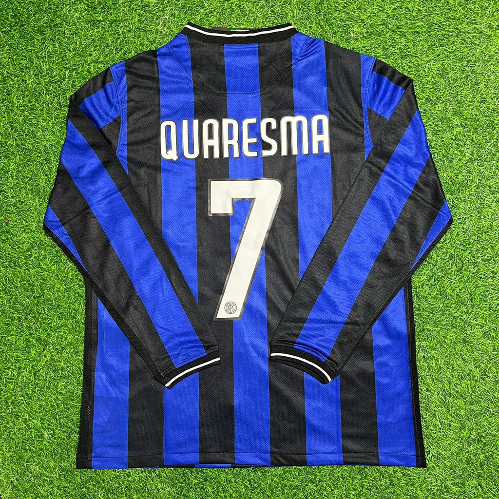 2010 Ricardo Quaresma Inter Champions League Final Football Jersey – Detailed View