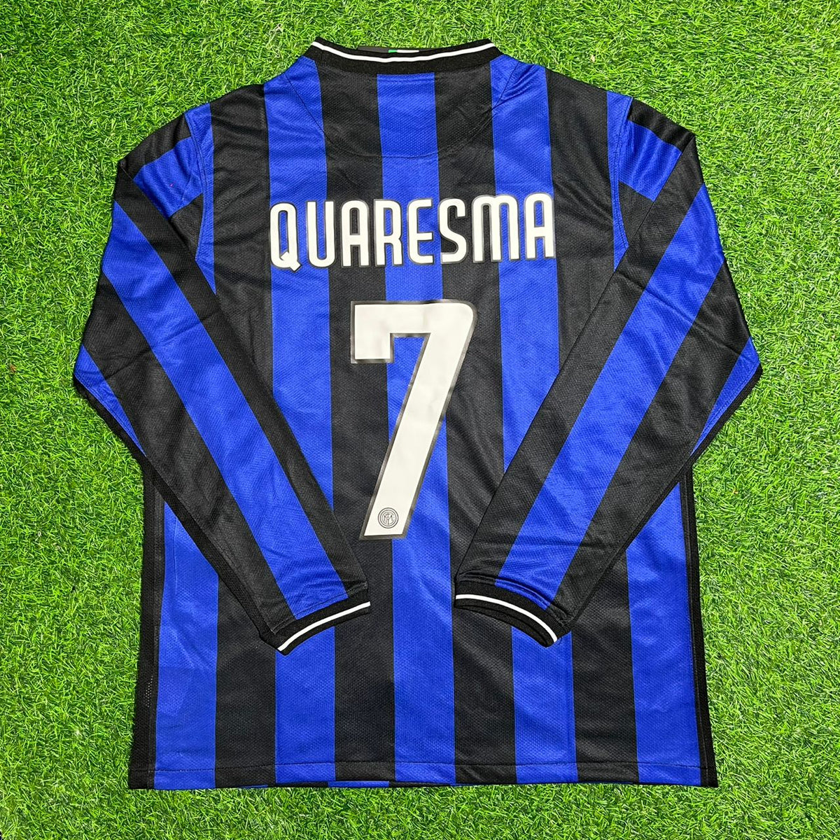 2010 Ricardo Quaresma Inter Champions League Final Football Jersey – Detailed View