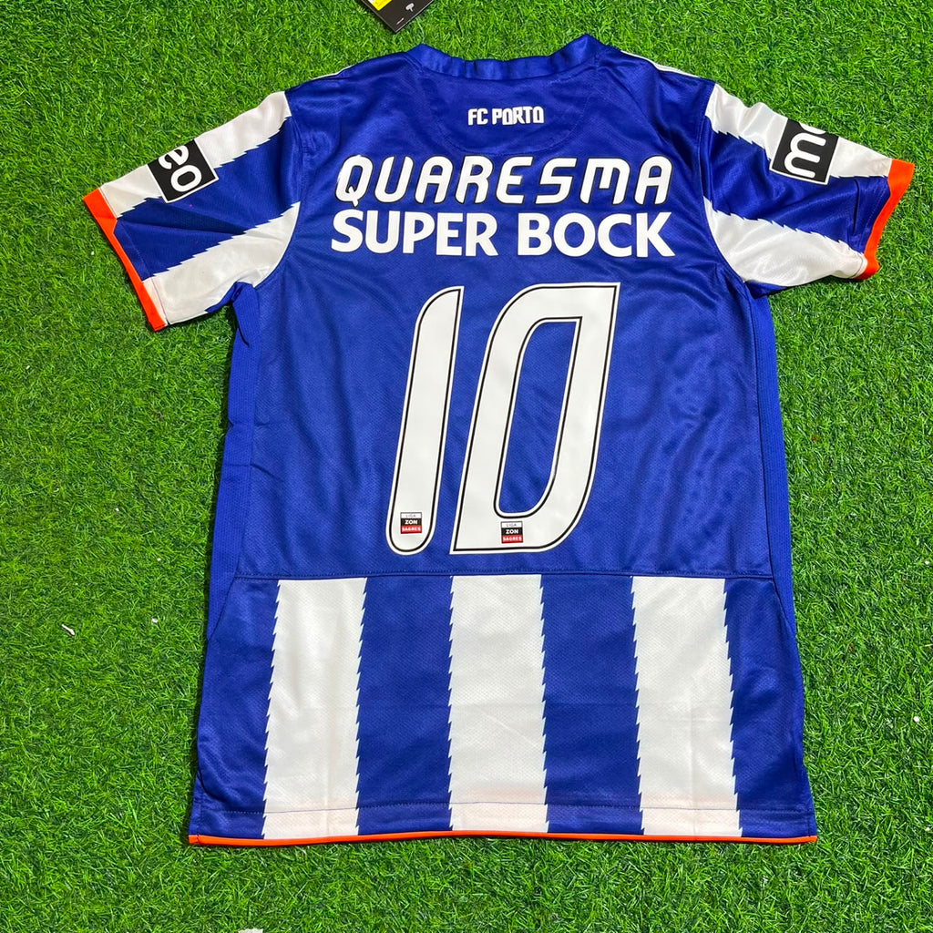 2010/11 Ricardo Quaresma FC Porto Home Football Jersey Number 10 Retro Kit – Back View