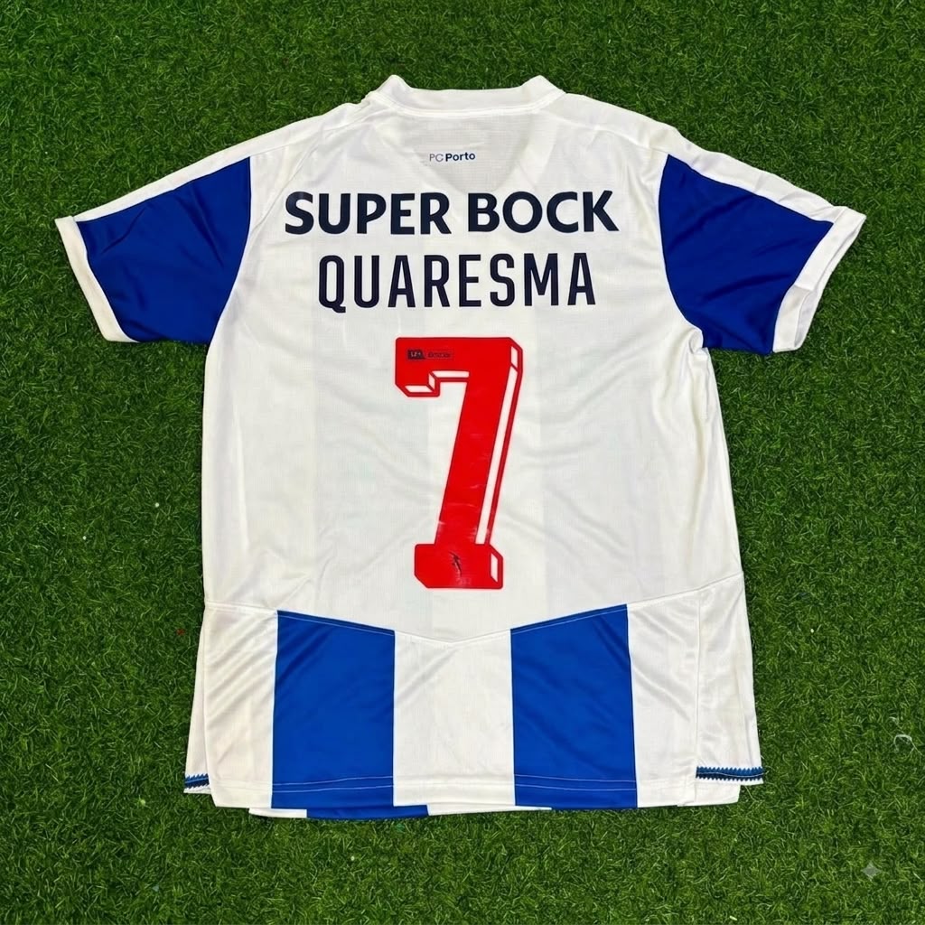 Ricardo Quaresma #7 - Porto Special Retro Jersey – Back View