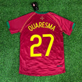 Ricardo Quaresma 27 – Portugal 2006 World Cup Retro Kit Jersey – | | – Back View