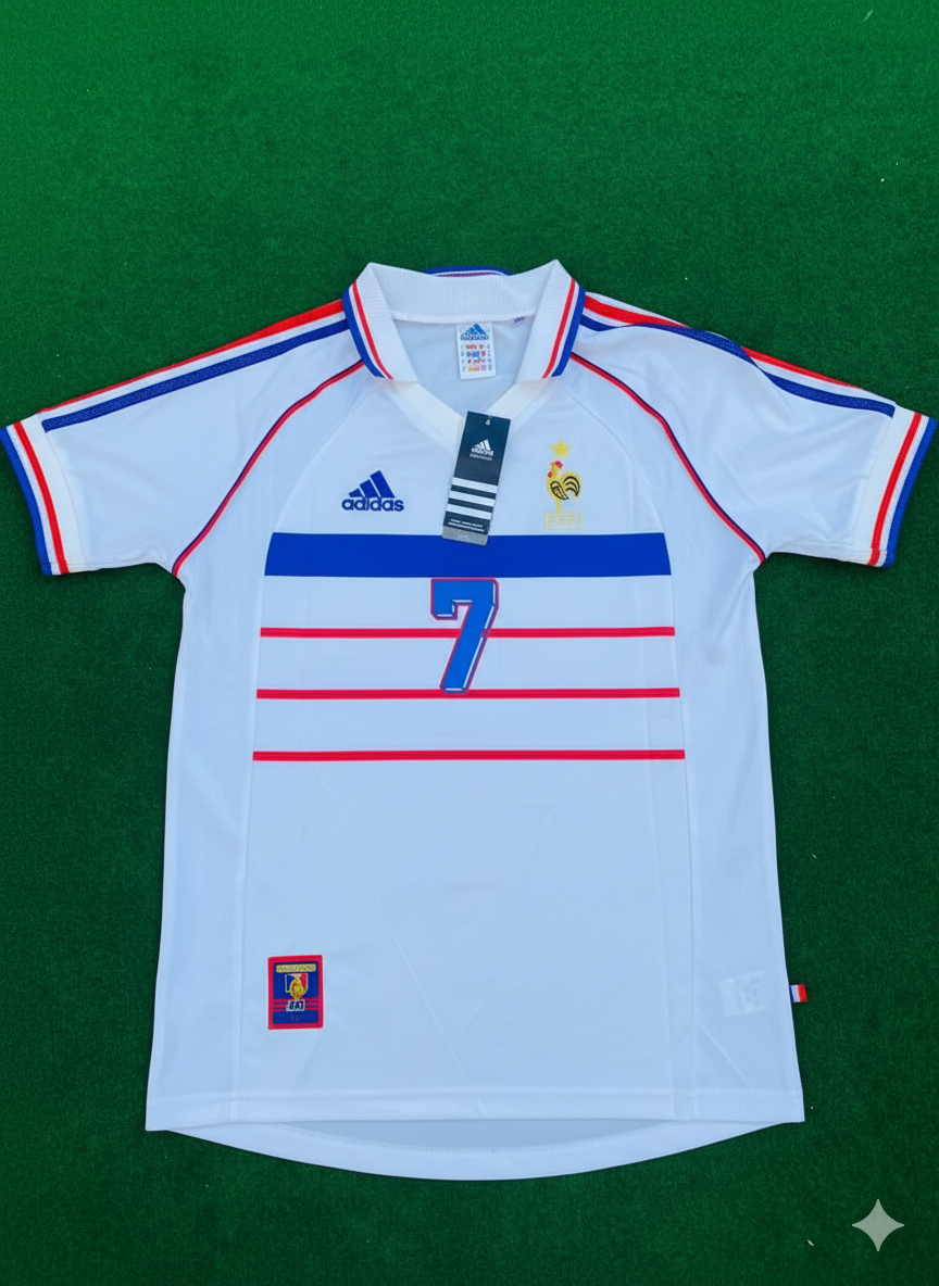 Ousmane Dembele France Retro Football Jersey – Front View