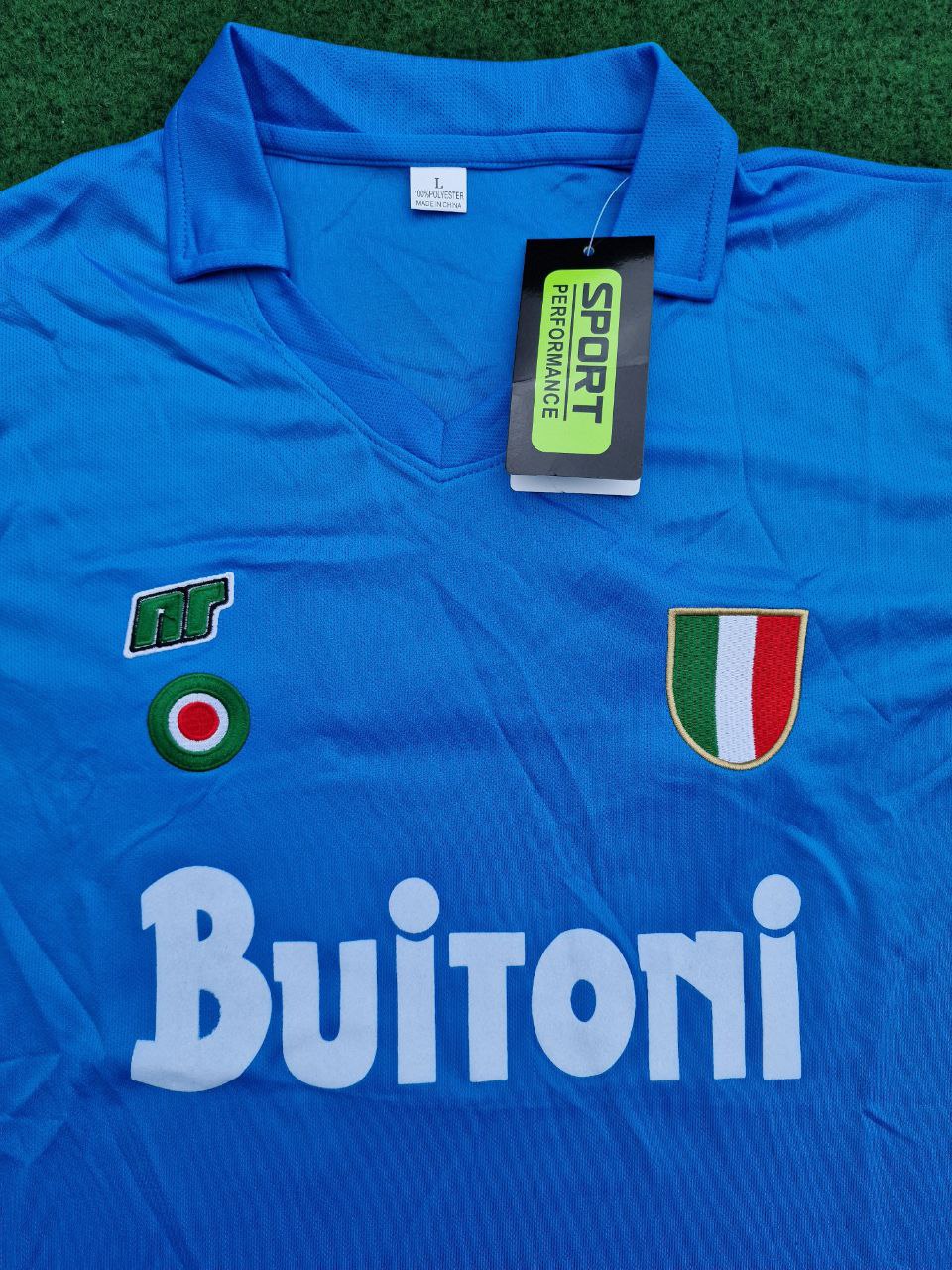 Napoli Diego Armando Maradona #10 Vintage Football Jersey – 7