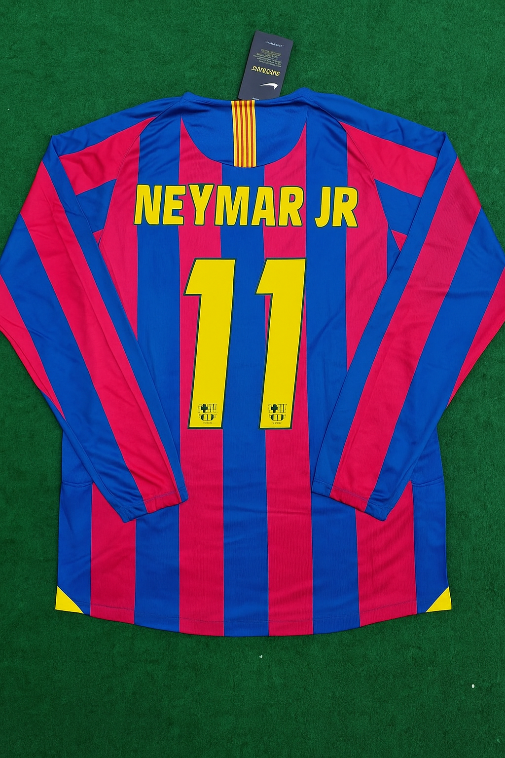 Neymar Jr Barcelona 2014 Retro Jersey – Back View