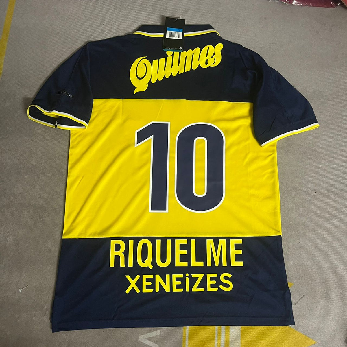 Juan Roman Riquelme Boca Juniors 1998/99 Retro Football Jersey – 6