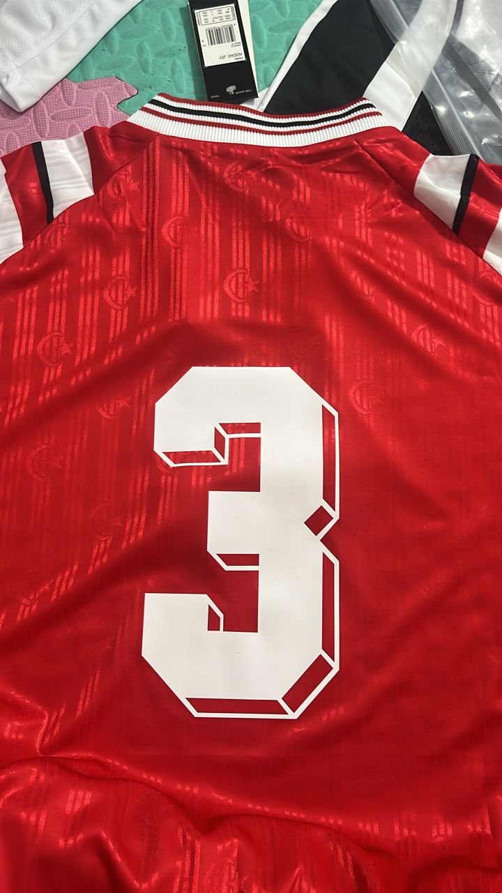 Türkiye Efsane Kirmizi Turkey Retro Kirmizi Özel Forma Football Jersey – 5