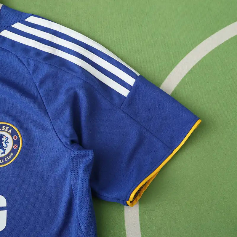 Chelsea F.C. 08/09 Season Home Navy Blue Retro Jersey – Front View
