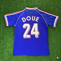 1998 France World Cup Desire Doue Retro Football Jersey – Back View