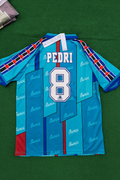 Pedri Barcelona 1996 1997 Retro Football Jersey – Back View