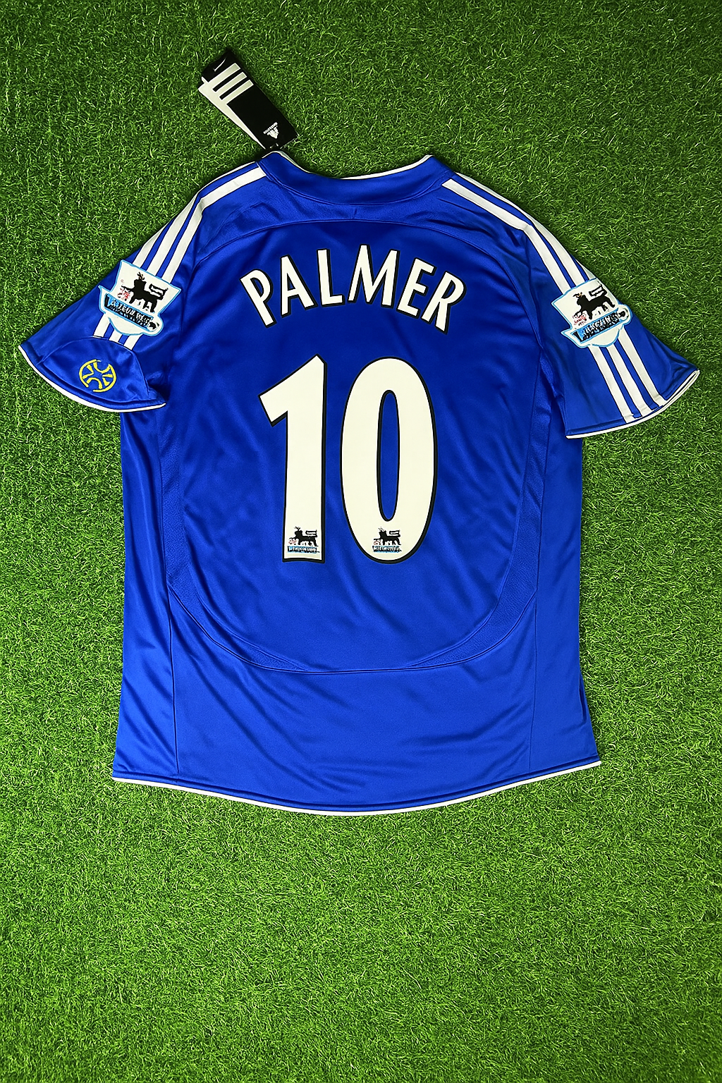 2006 Cole Palmer Chelsea 2008 Season Retro Football Jersey – Back View