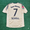 Mehmet Scholl Bayern München 2004/05 Retro Golden Set – Back View