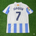 Joaguin Málaga CF 2012/13 Retro Home Football Jersey – Back View