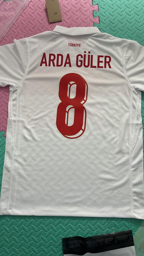 Arda Guler 2024 UEFA Turkey Home Formasi Football Jersey – 10