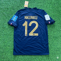 2022 France World Cup Christopher Nkunku Final Retro Football Jersey – Back View